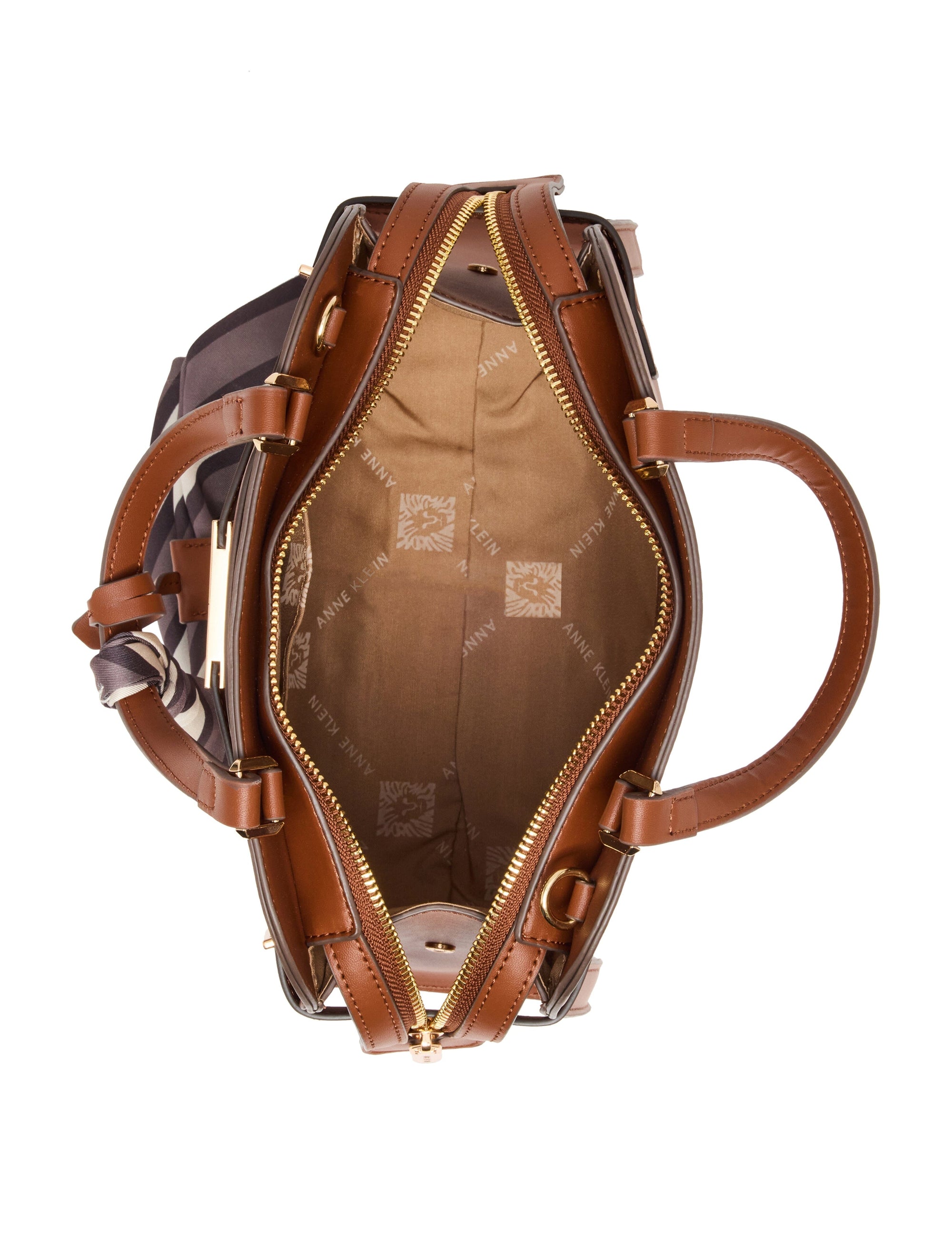 Anne Klein Medium Belted Satchel with Convertible Strap