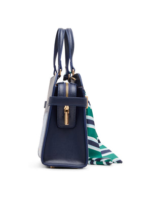 Anne Klein Medium Belted Satchel with Convertible Strap