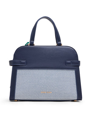 Anne Klein Medium Belted Satchel with Convertible Strap