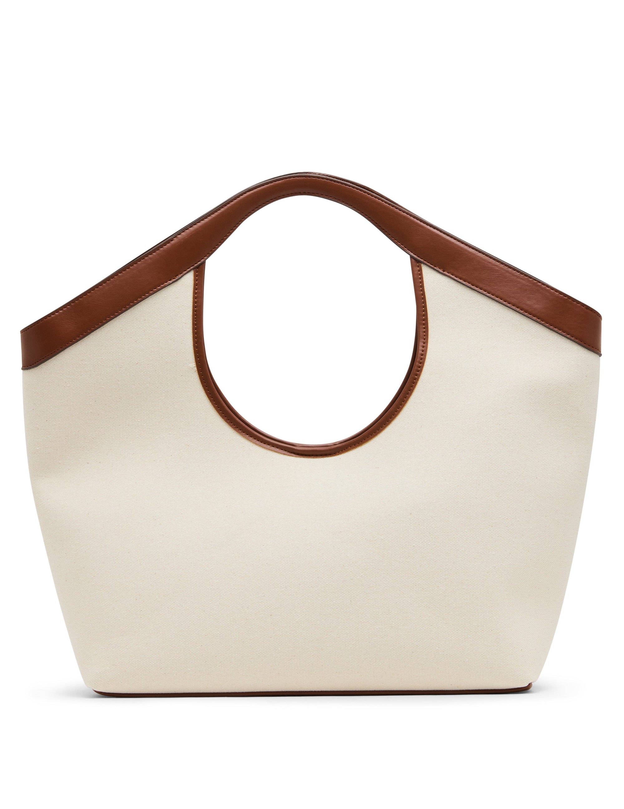 Anne Klein Large Printed Tote with Detachable Strap