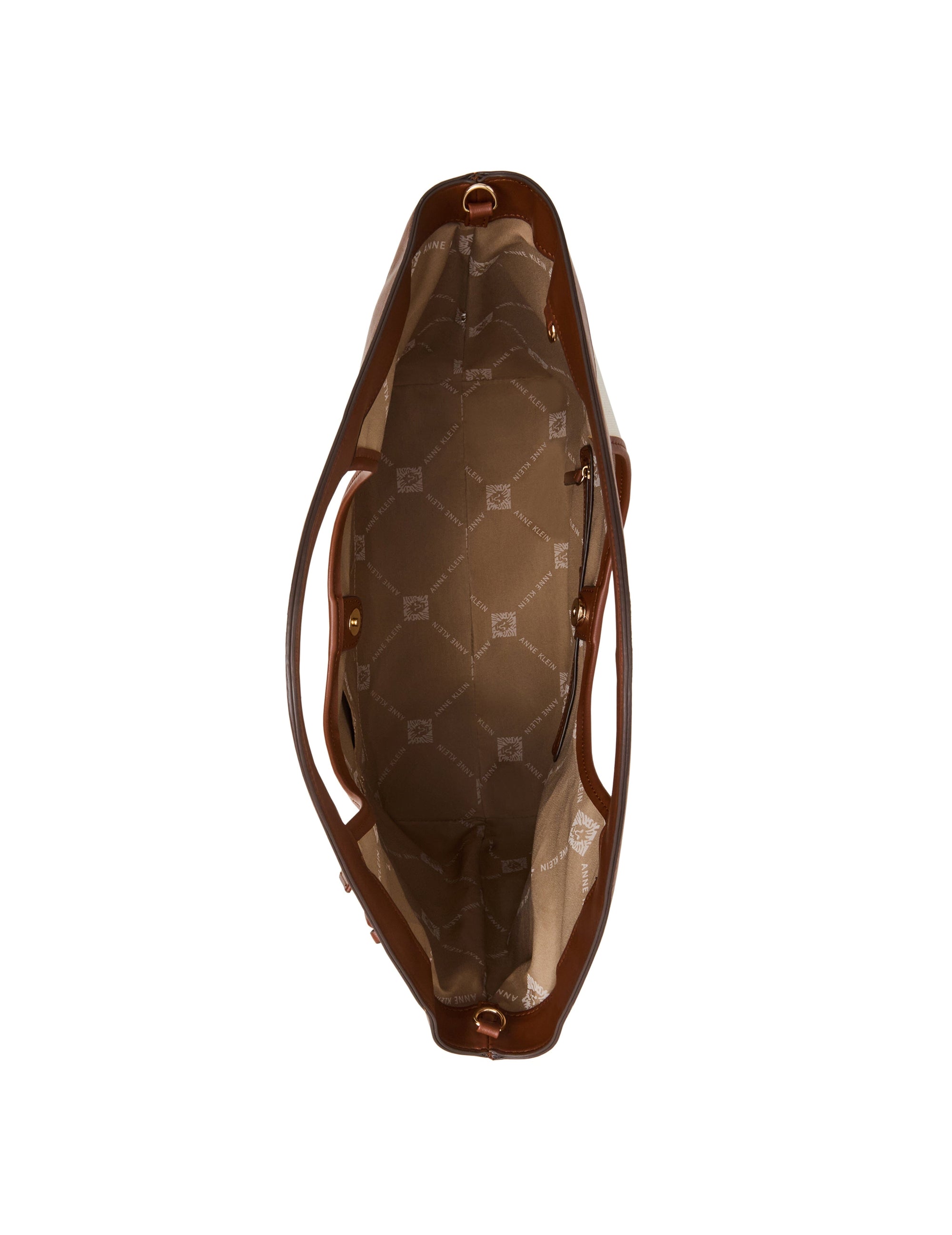 Anne Klein Large Printed Tote with Detachable Strap