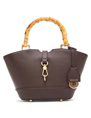 Anne Klein Rounded Mini Length Tote with Convertible Strap