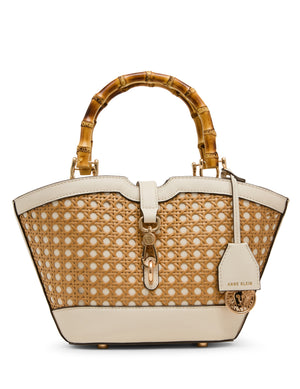 Anne Klein Rounded Mini Length Tote with Convertible Strap