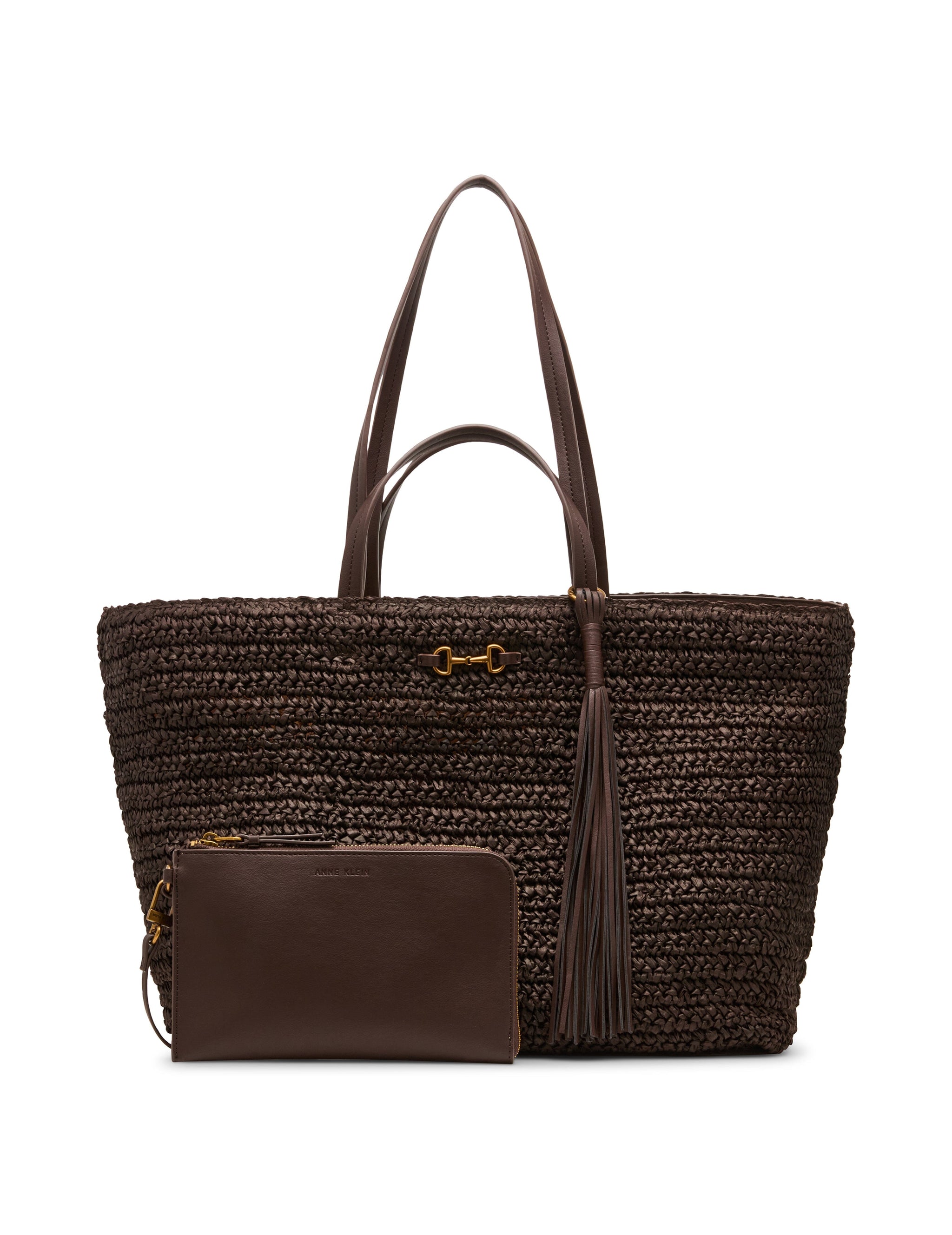 Anne Klein Extra-Large Horse Bit Tote Bag Anne Klein Extra-Large Horse Bit Tote Bag