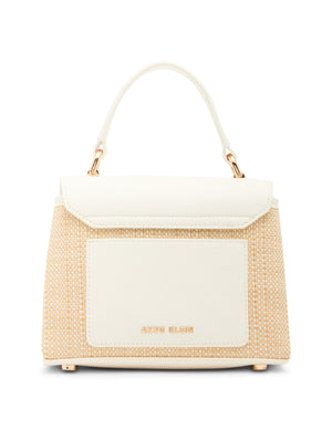 Anne Klein Flower Top Handle Bag with Convertible Strap