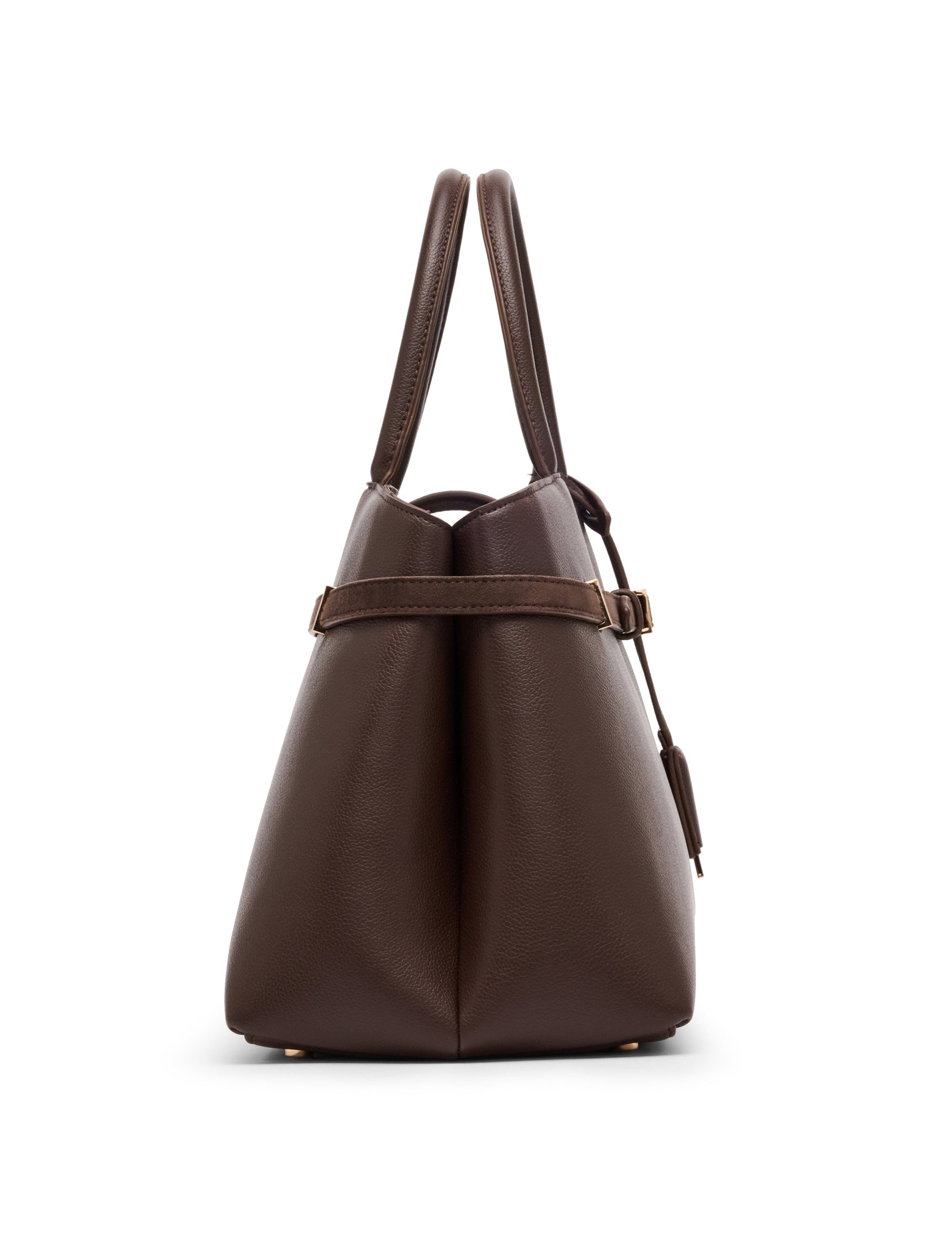 Anne Klein Belted Satchel with Convertible Strap