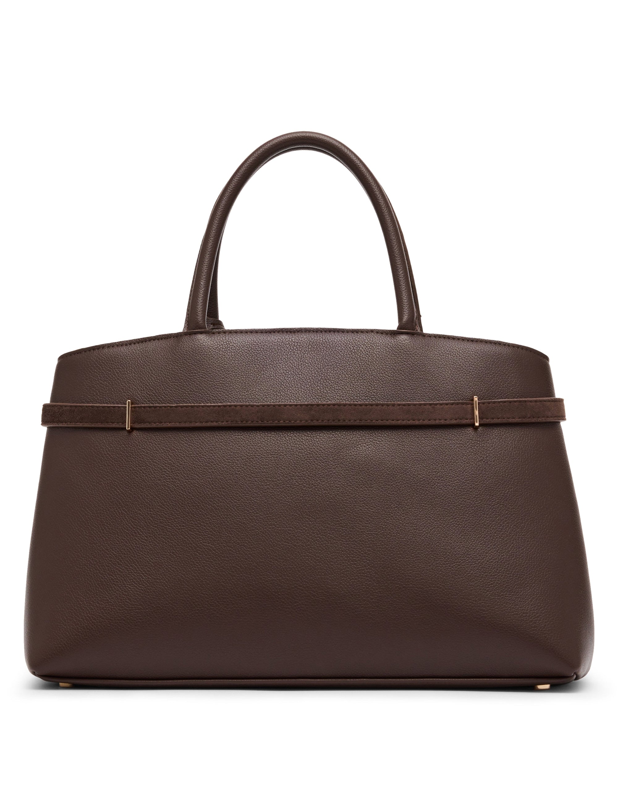 Anne Klein Belted Satchel with Convertible Strap