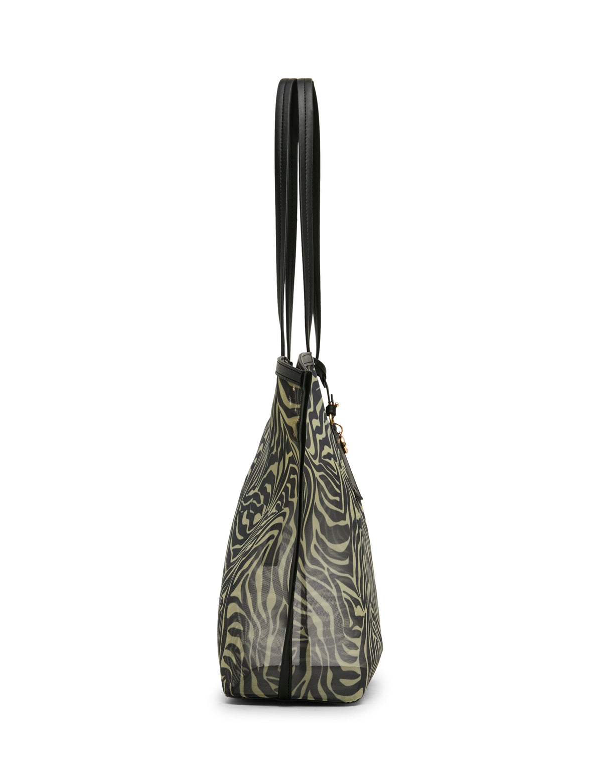 Anne Klein Printed Mesh Tote Bag with Pouch