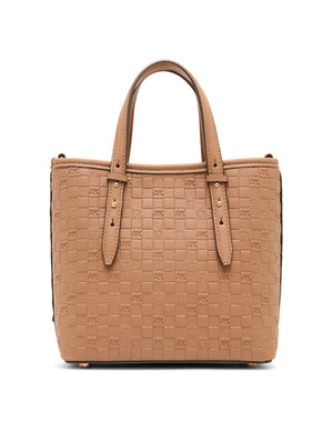 Anne Klein Embossed Mini Tote with Convertible Strap