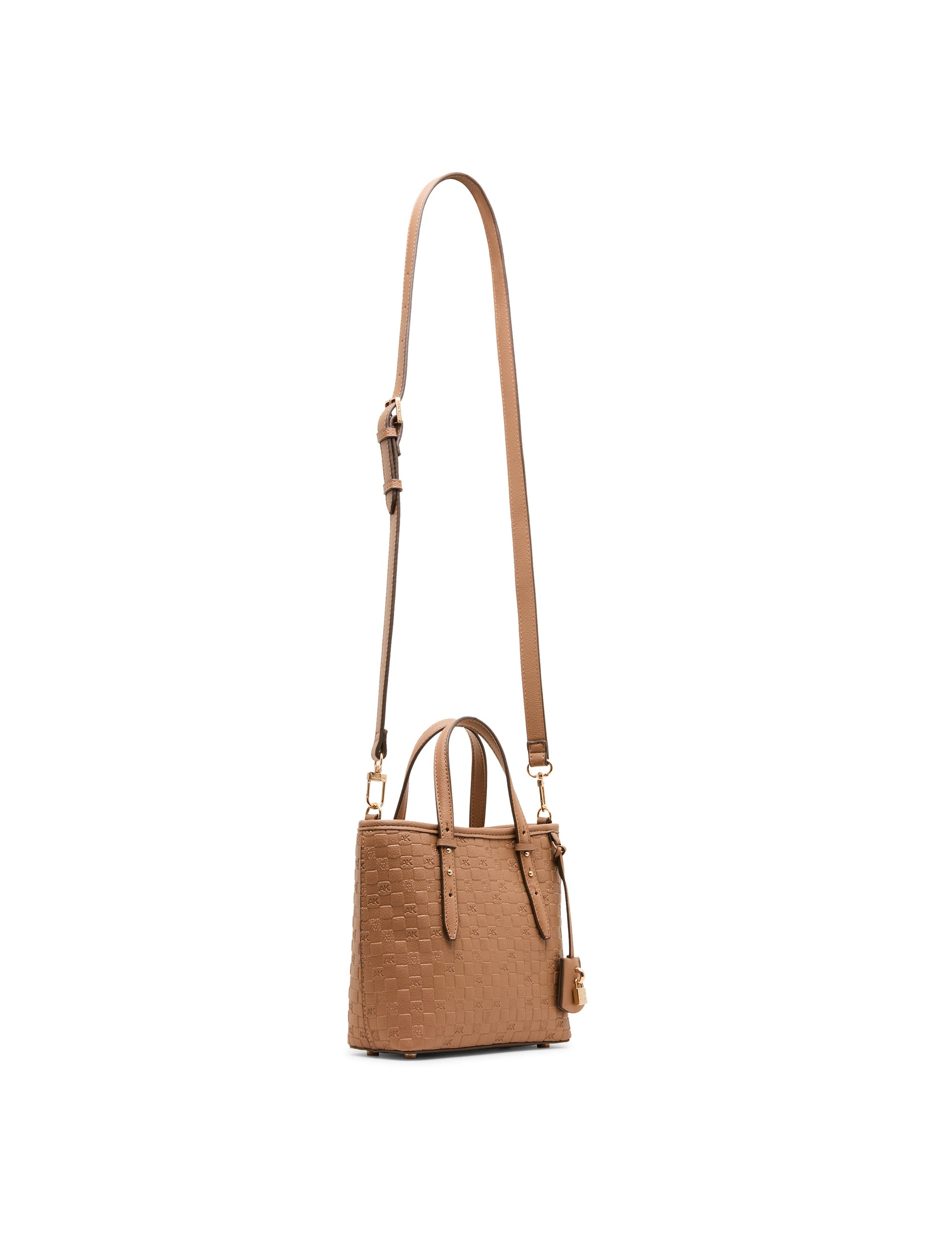 Anne Klein Embossed Mini Tote with Convertible Strap