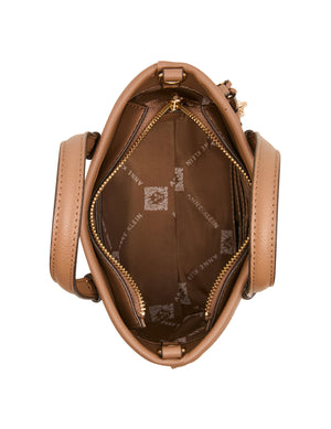 Anne Klein Embossed Mini Tote with Convertible Strap