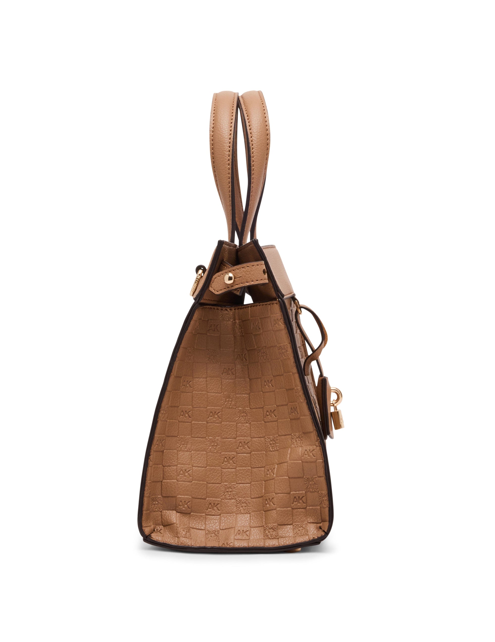 Anne Klein Embossed Satchel with Convertible Strap