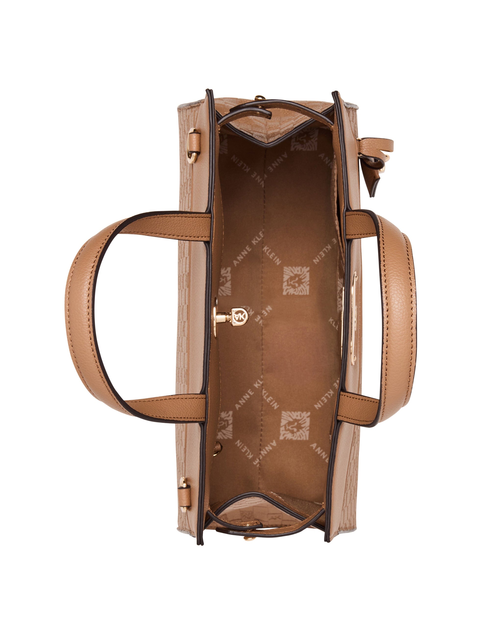 Anne Klein Embossed Satchel with Convertible Strap