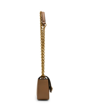 Anne Klein Horsebit Flap Shoulder Bag