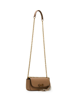 Anne Klein Horsebit Flap Shoulder Bag