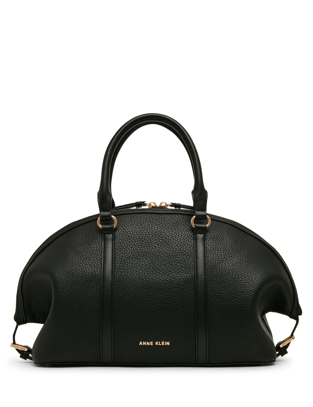 Anne Klein Bowler Satchel with Charms