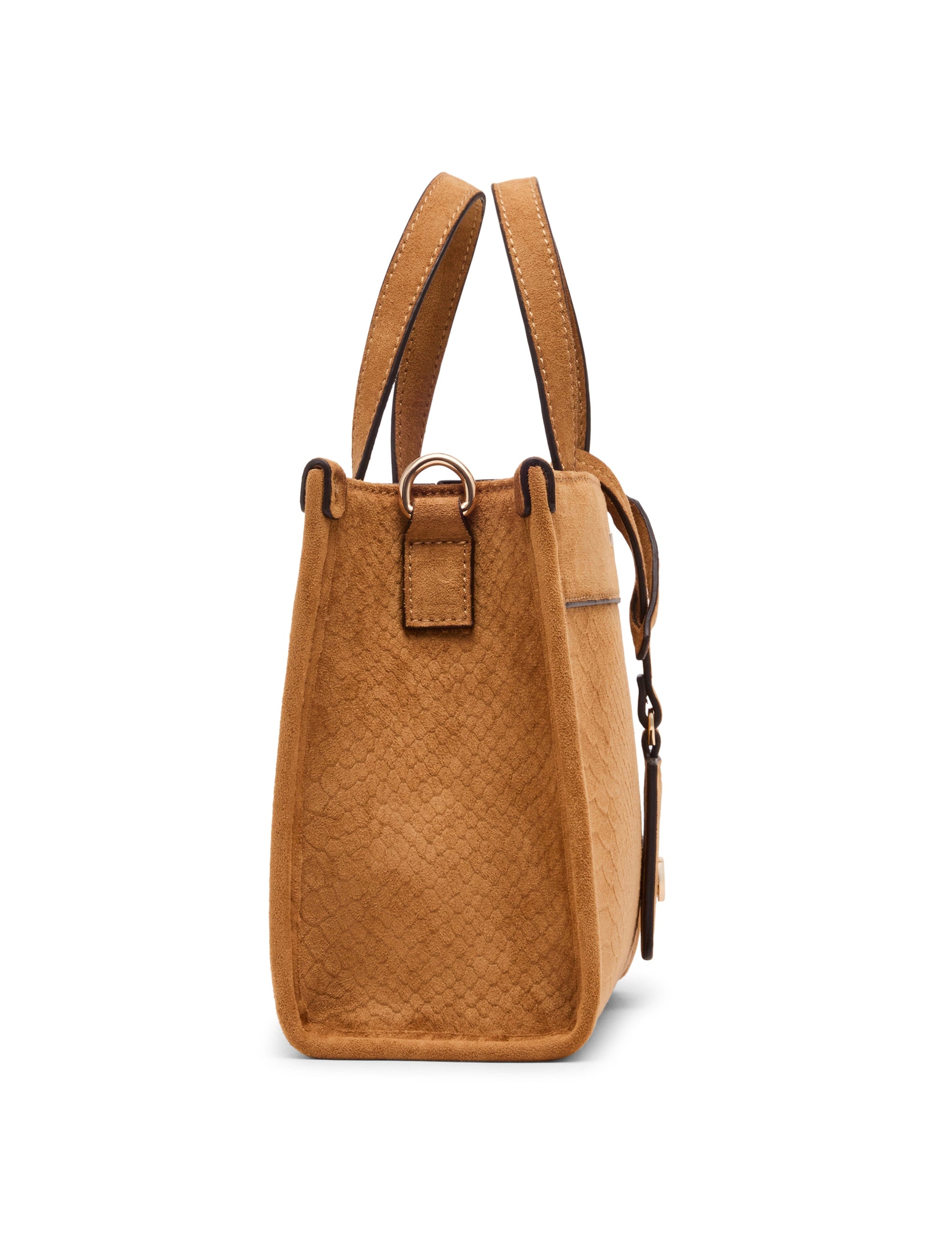 Anne Klein Textured Faux Suede Mini Tote Bag