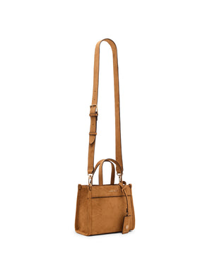 Anne Klein Textured Faux Suede Mini Tote Bag