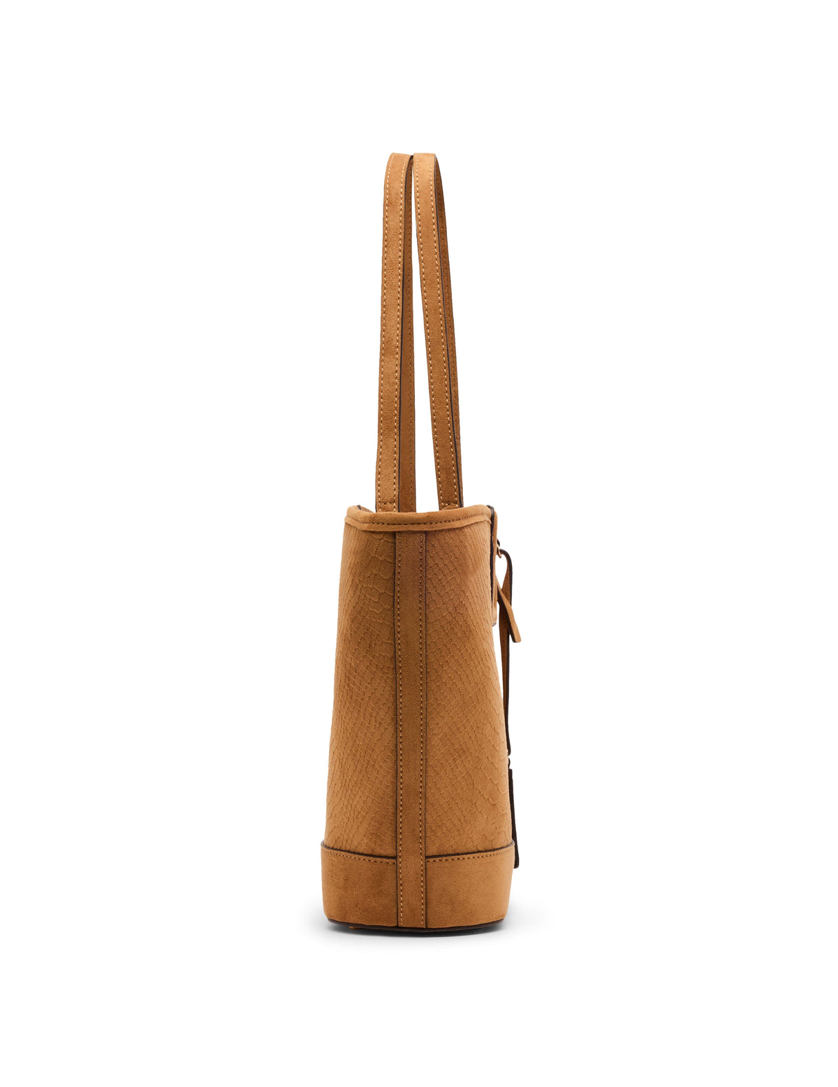Anne Klein Faux Suede Cut Out Handle Tote
