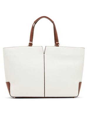 Large East West Tote Bag with Floral Bag Charm TOTE Madden - Handbags