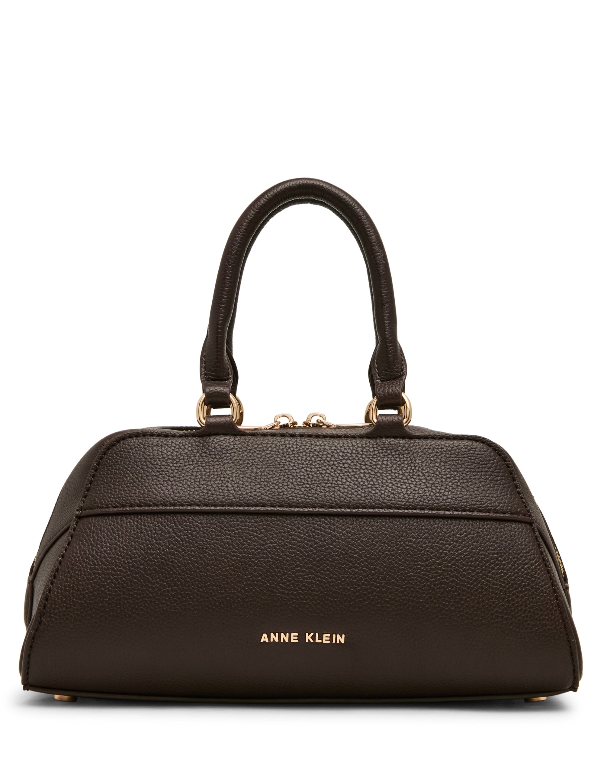 Anne Klein Tortoise Chain Link Satchel Bag