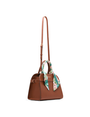 Anne Klein Rounded Satchel with Convertible Strap