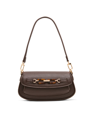 Tortoise Chain Link Shoulder Bag SHOULDER Madden - Handbags