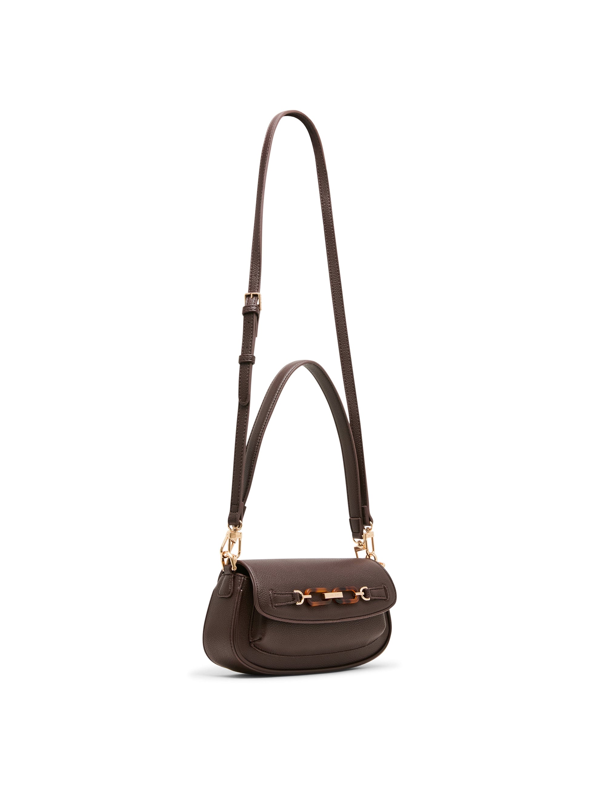 Tortoise Chain Link Shoulder Bag SHOULDER Madden - Handbags