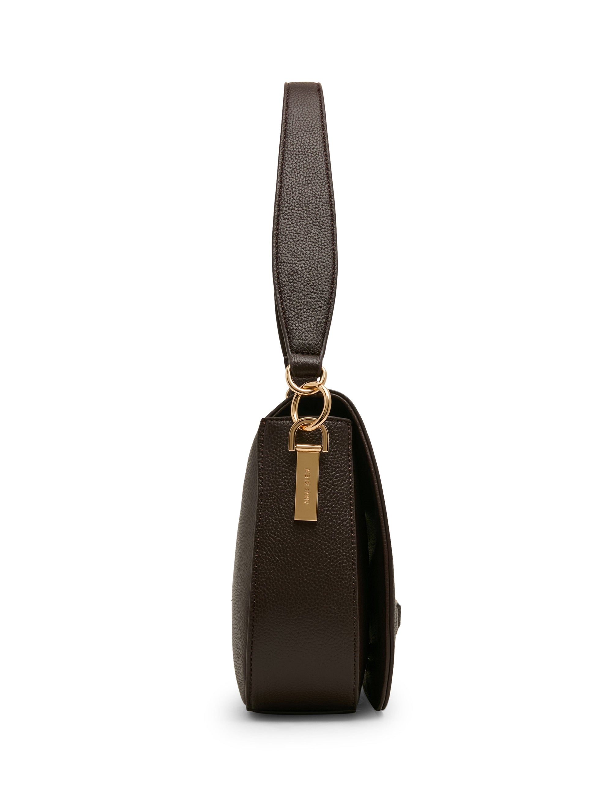Anne Klein Flap Shoulder Bag with Scarf Detail