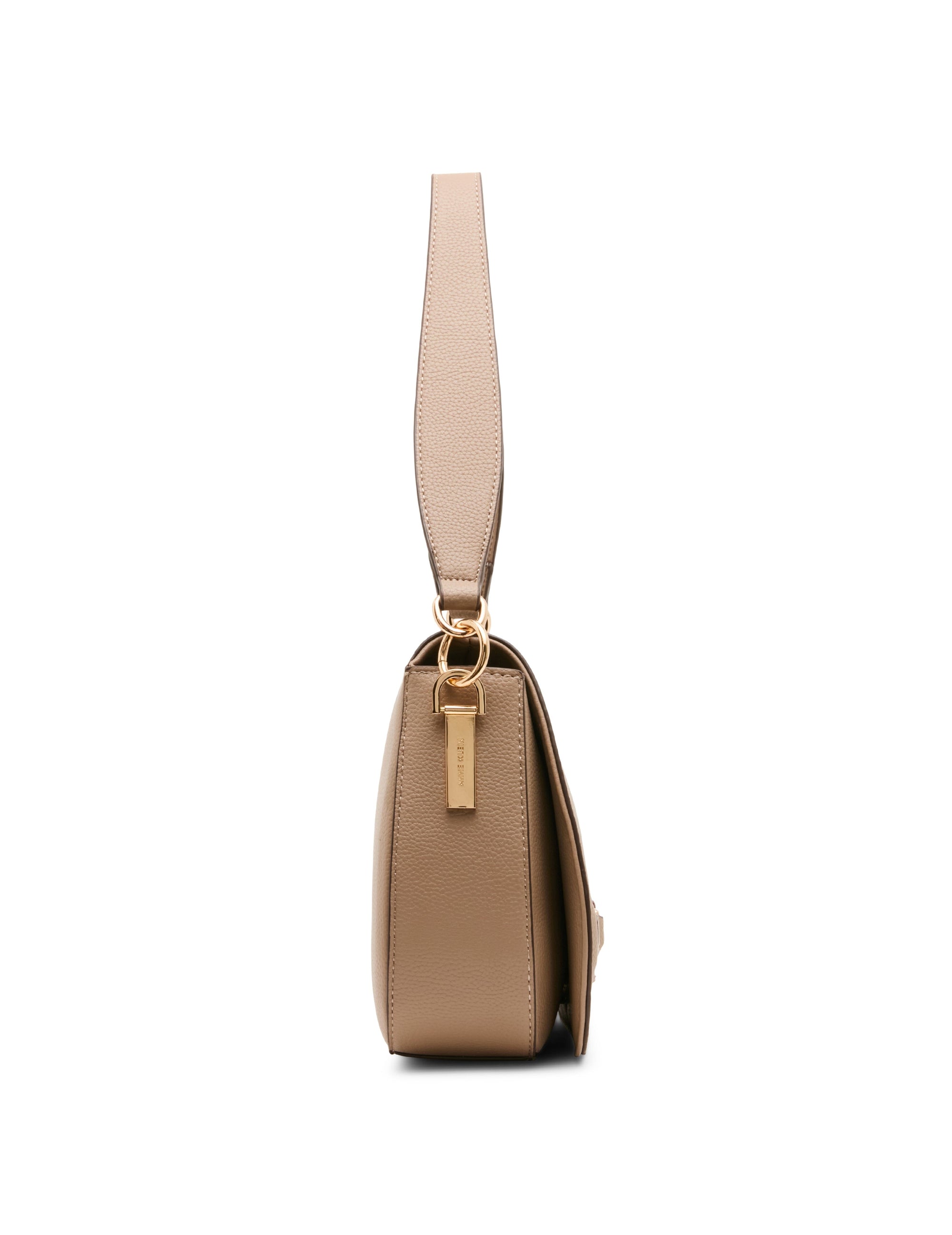 Anne Klein Flap Shoulder Bag with Scarf Detail