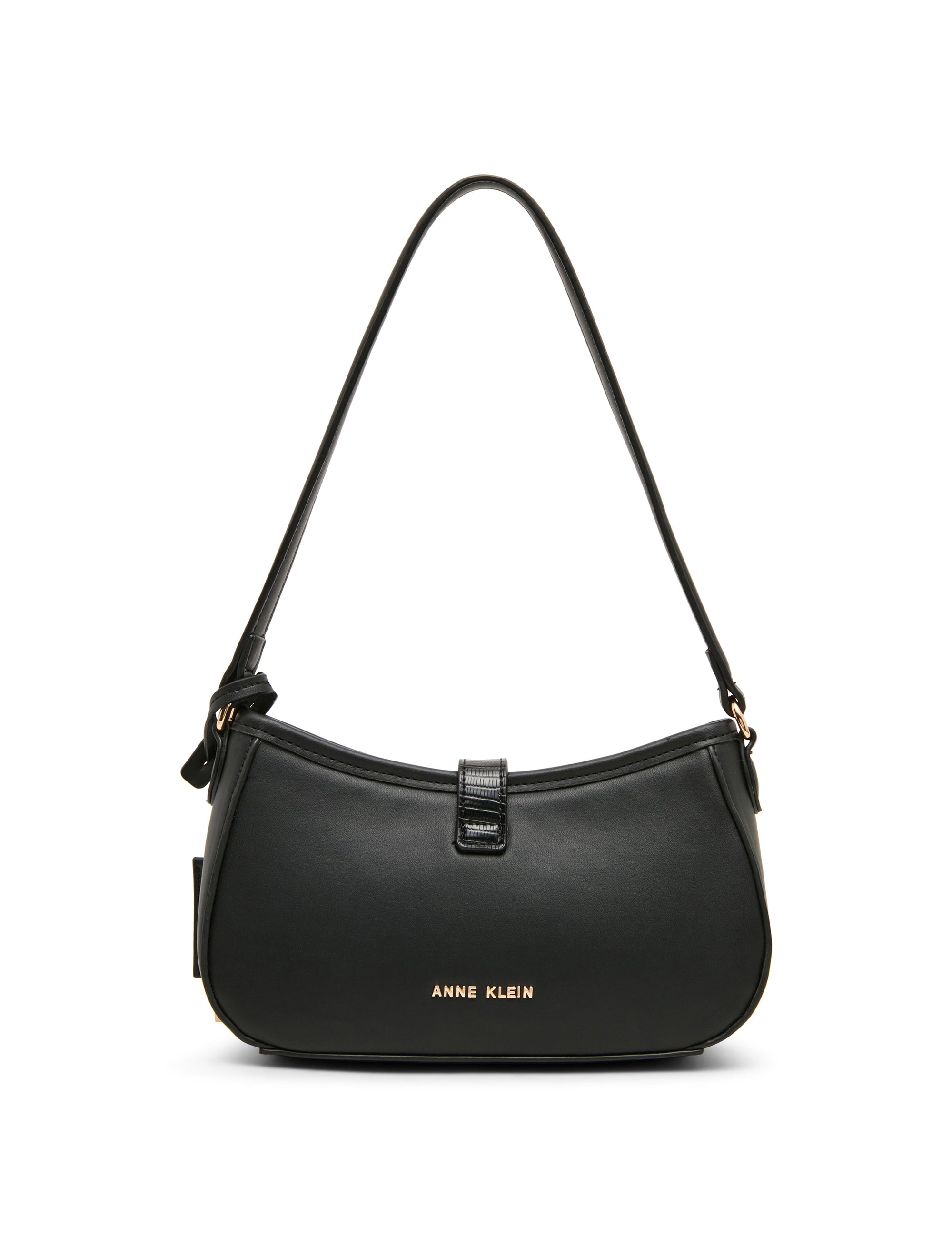 Buckle Strap Shoulder Bag