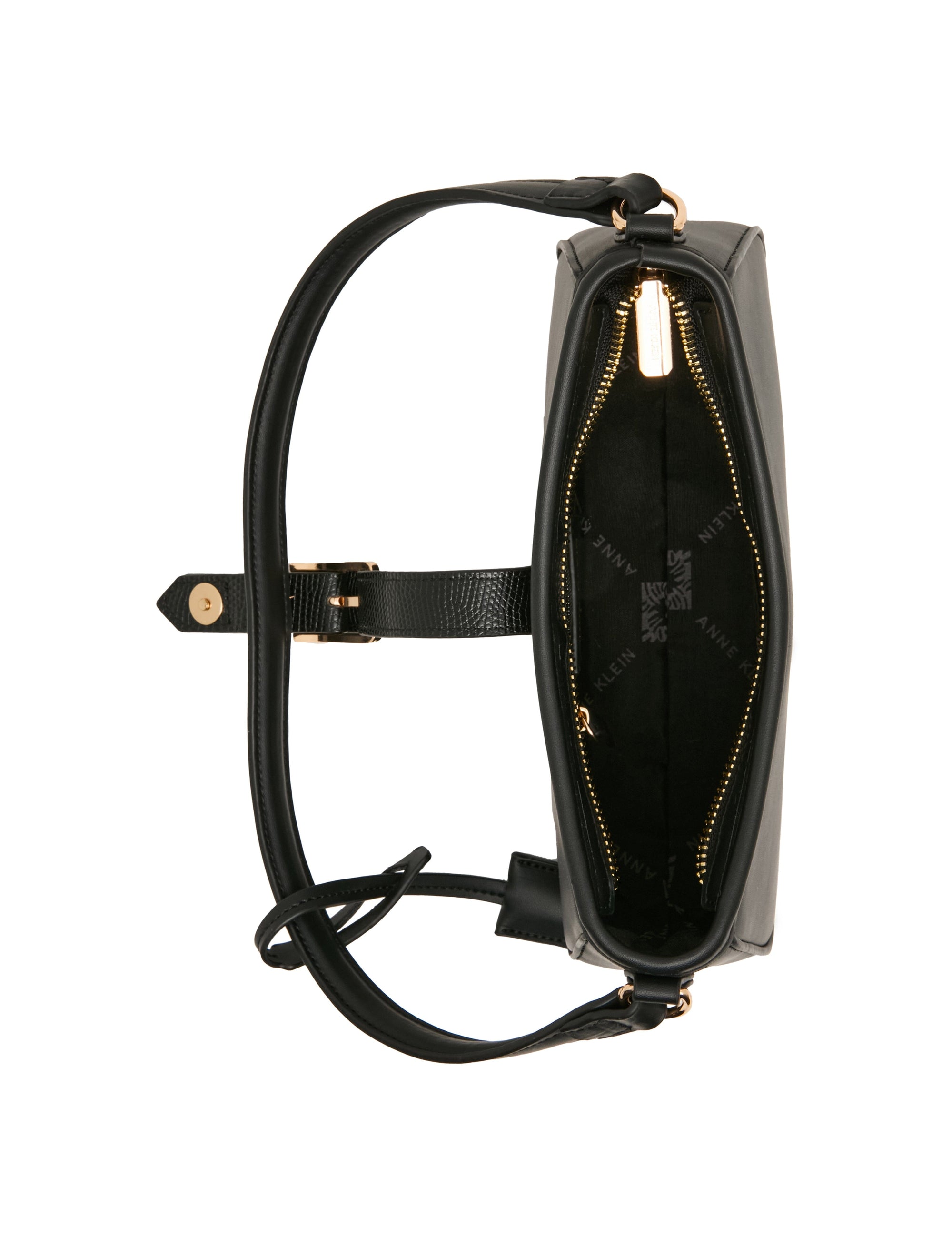 Buckle Strap Shoulder Bag