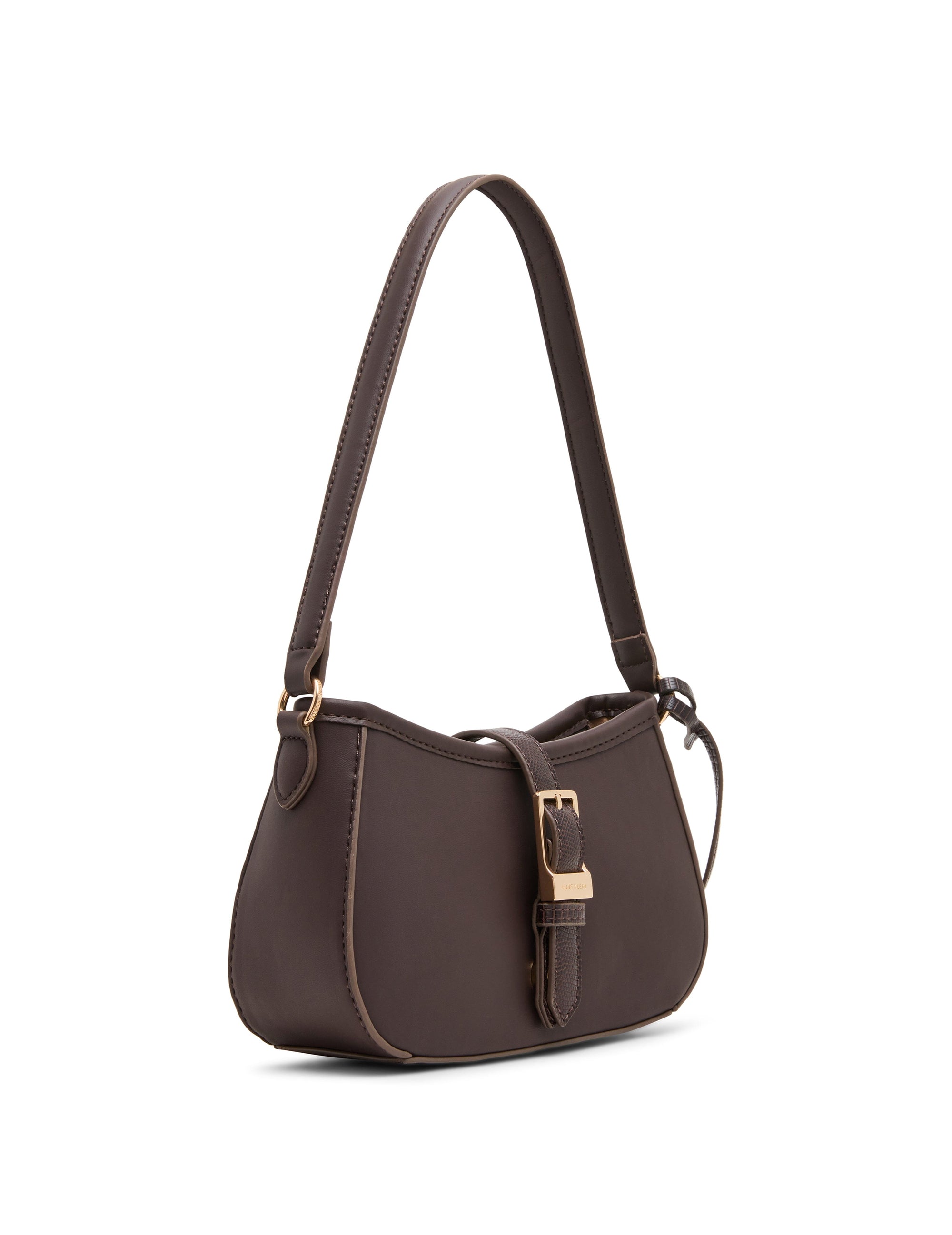 Buckle Strap Shoulder Bag