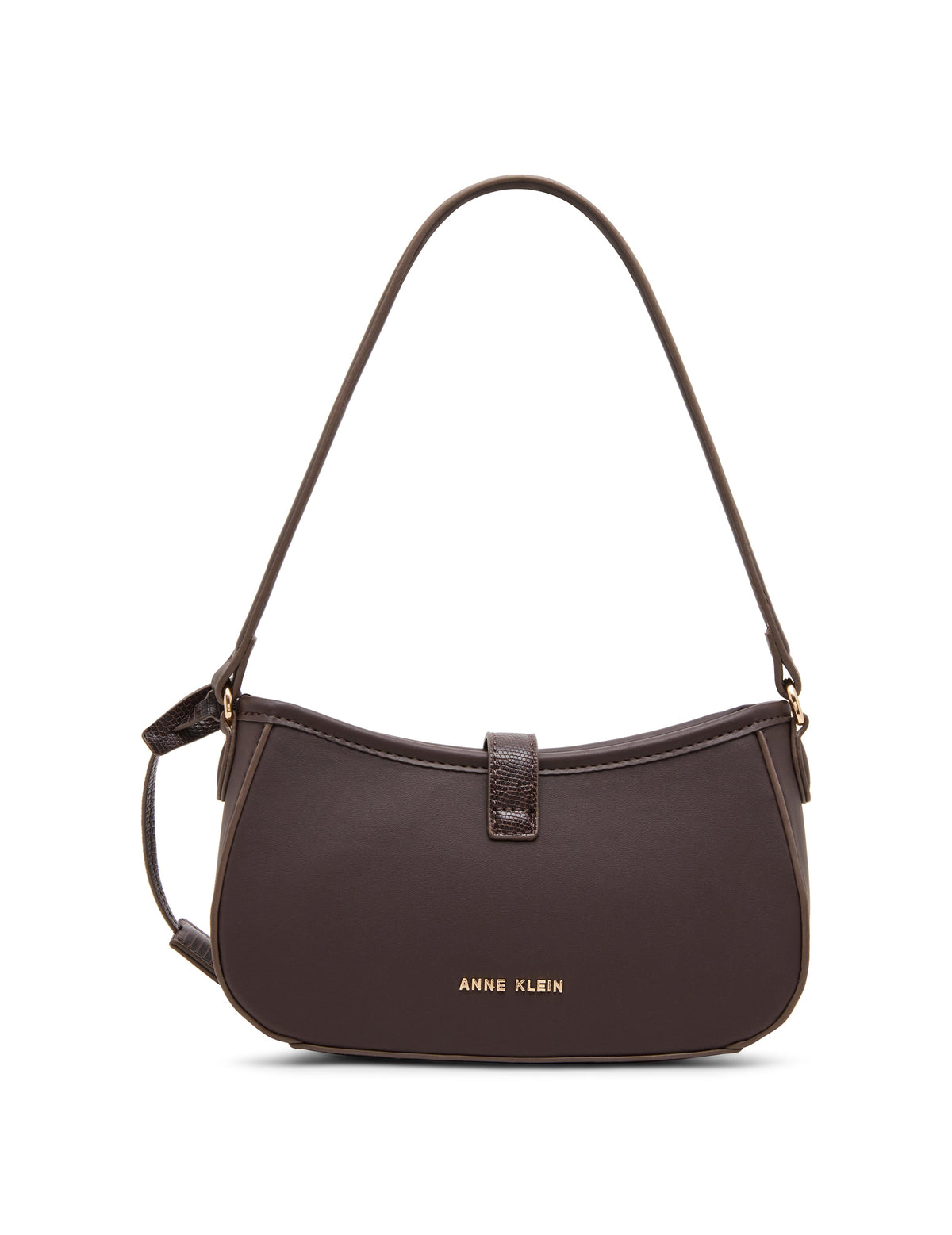 Anne Klein Buckle Strap Shoulder Bag