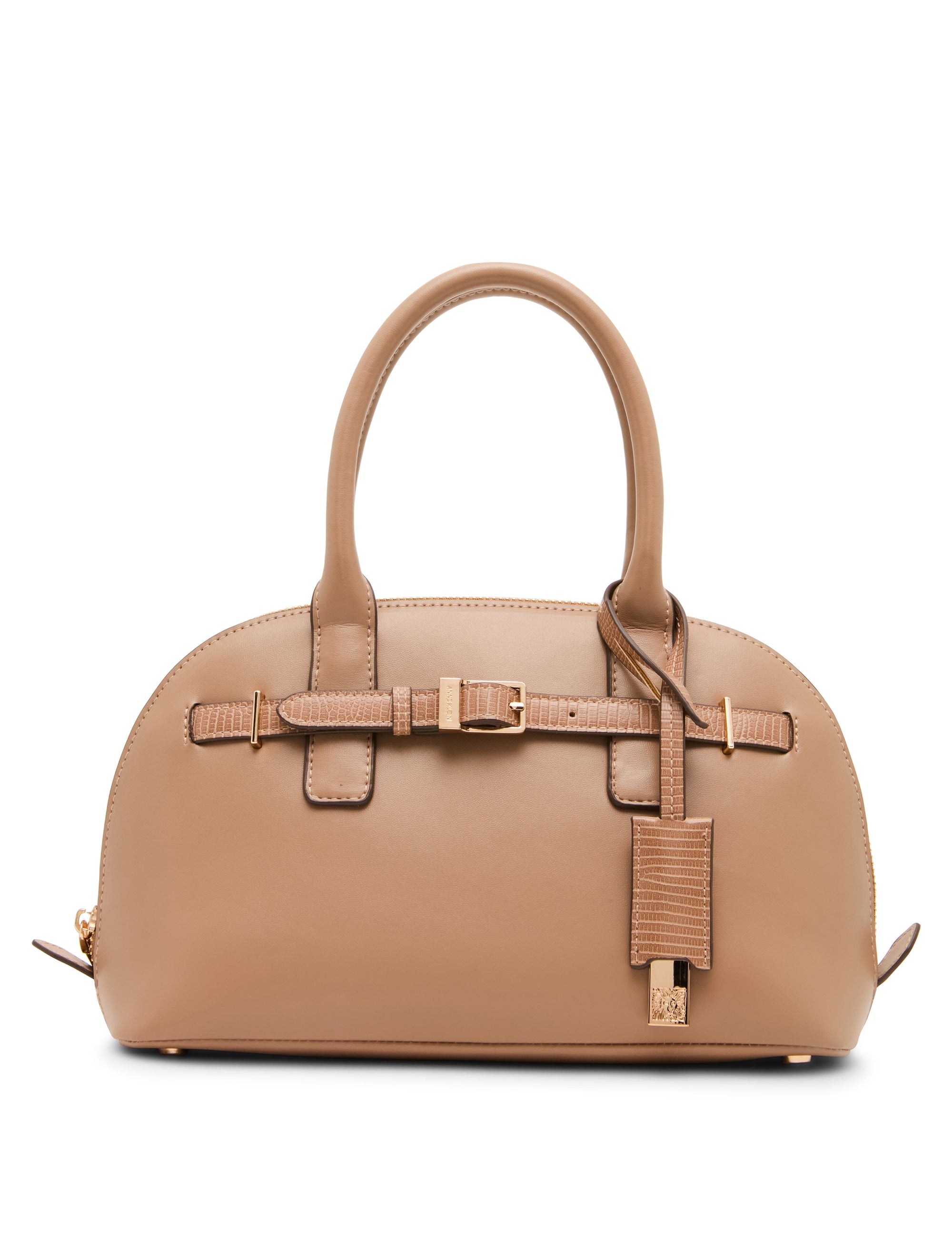 Dome Buckle Convertible Strap Satchel SATCHEL Madden - Handbags