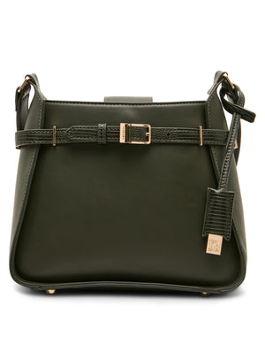 Buckle Hobo Bag