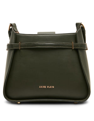 Buckle Hobo Bag