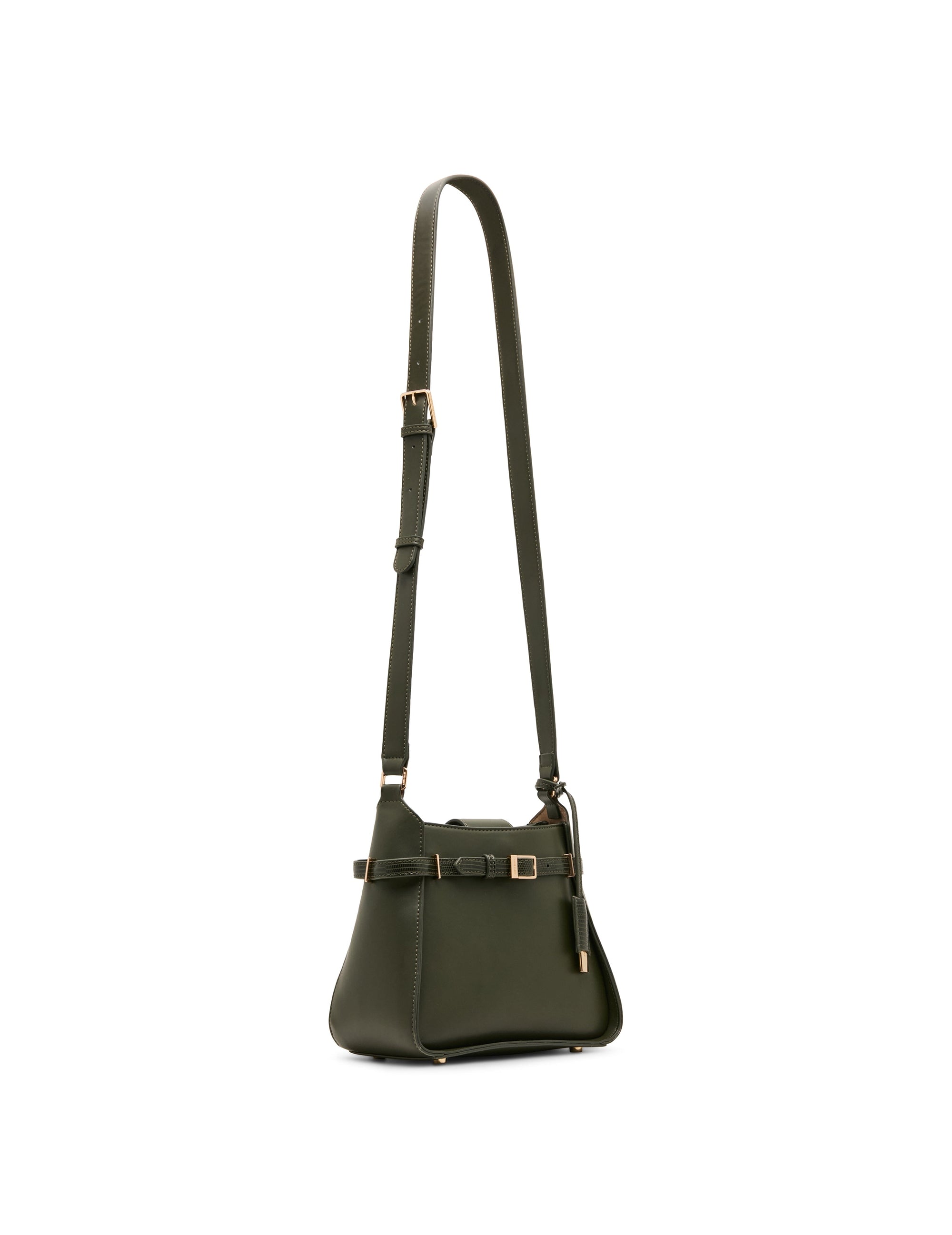 Buckle Hobo Bag