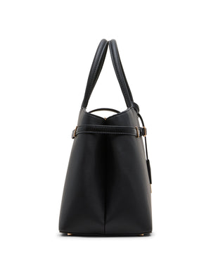 Convertible Strap Buckle Satchel Bag