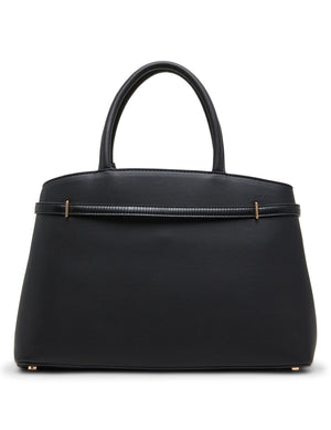 Convertible Strap Buckle Satchel Bag