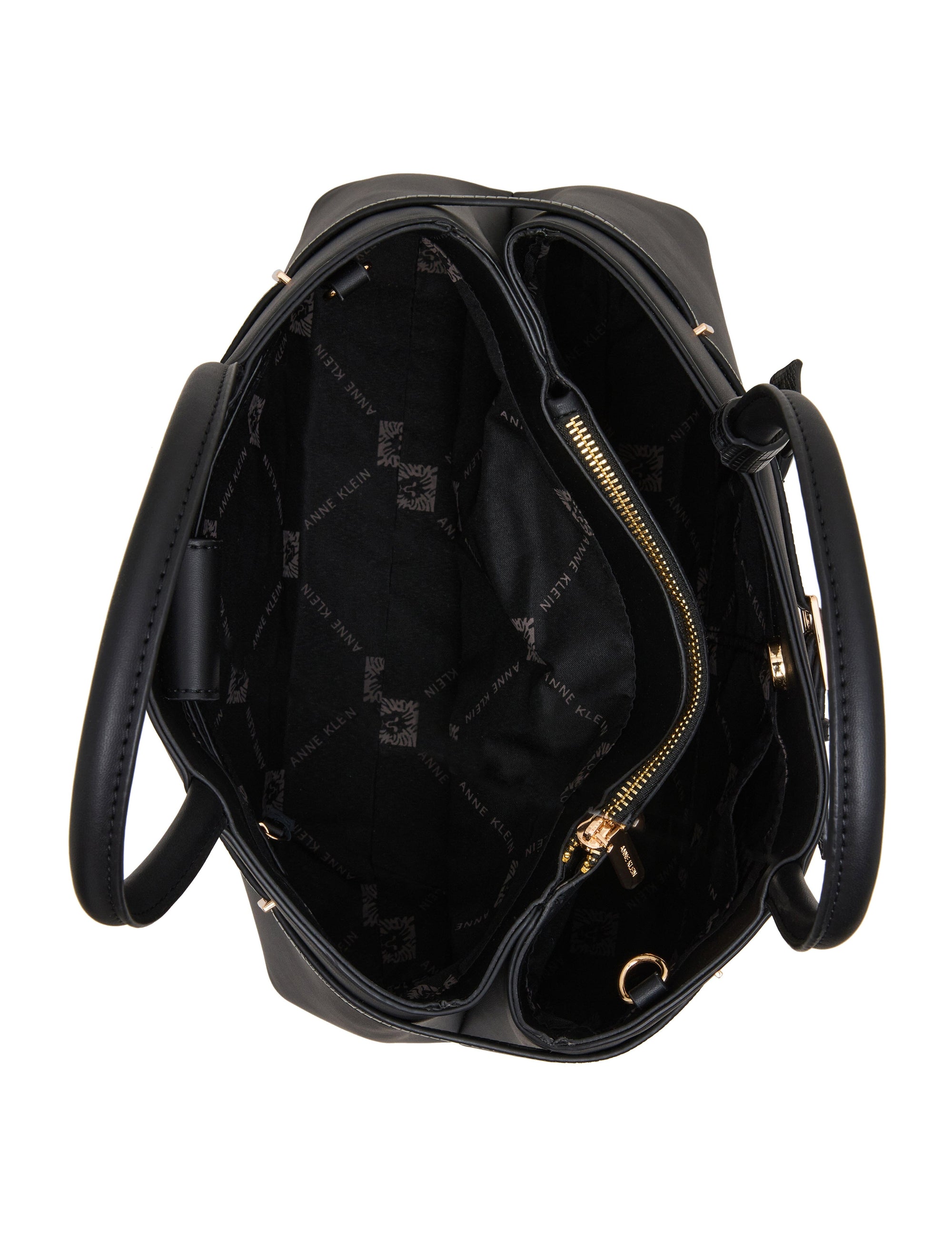 Convertible Strap Buckle Satchel Bag