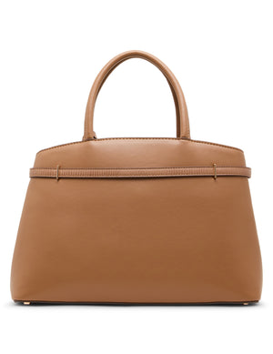 Convertible Strap Buckle Satchel Bag