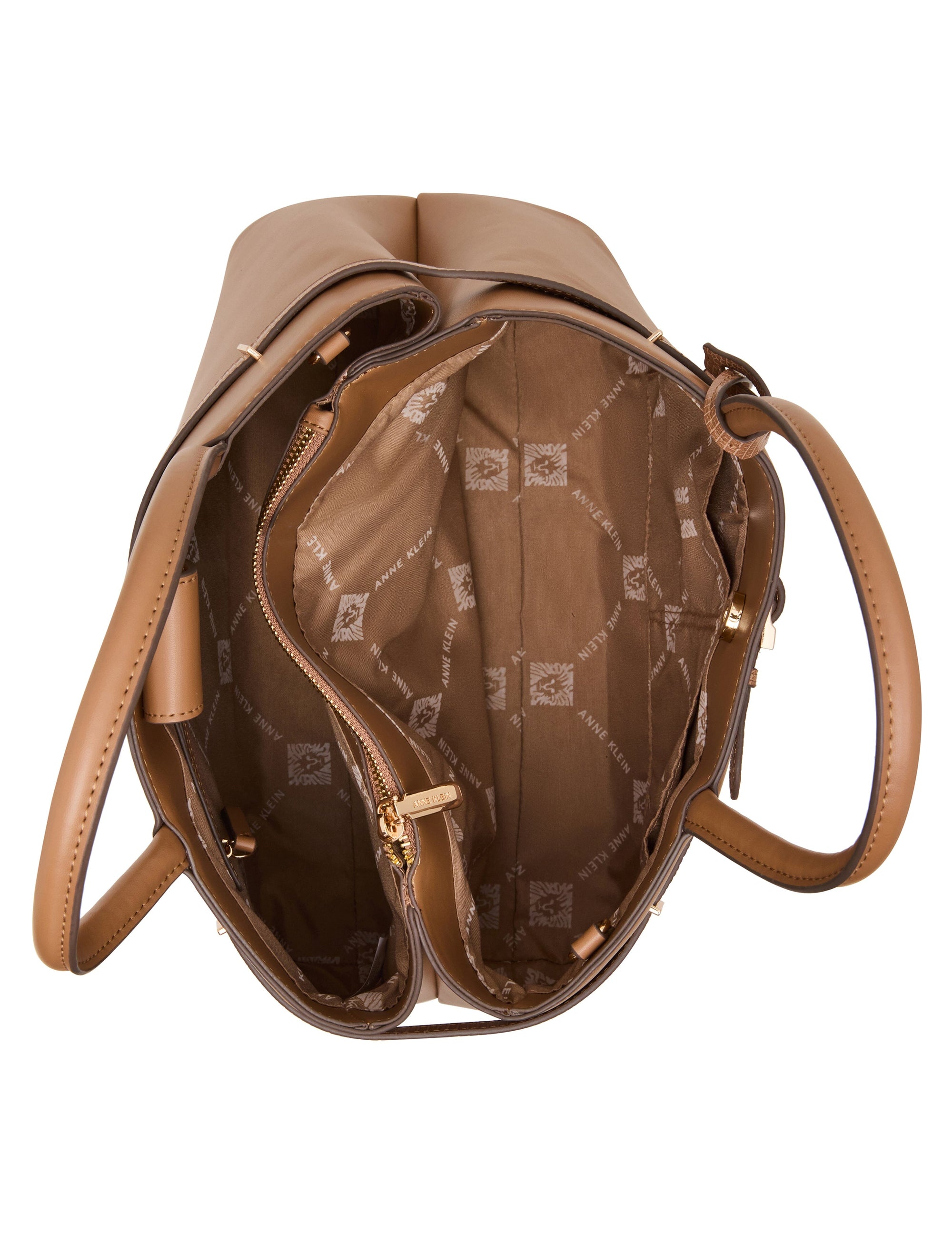 Convertible Strap Buckle Satchel Bag