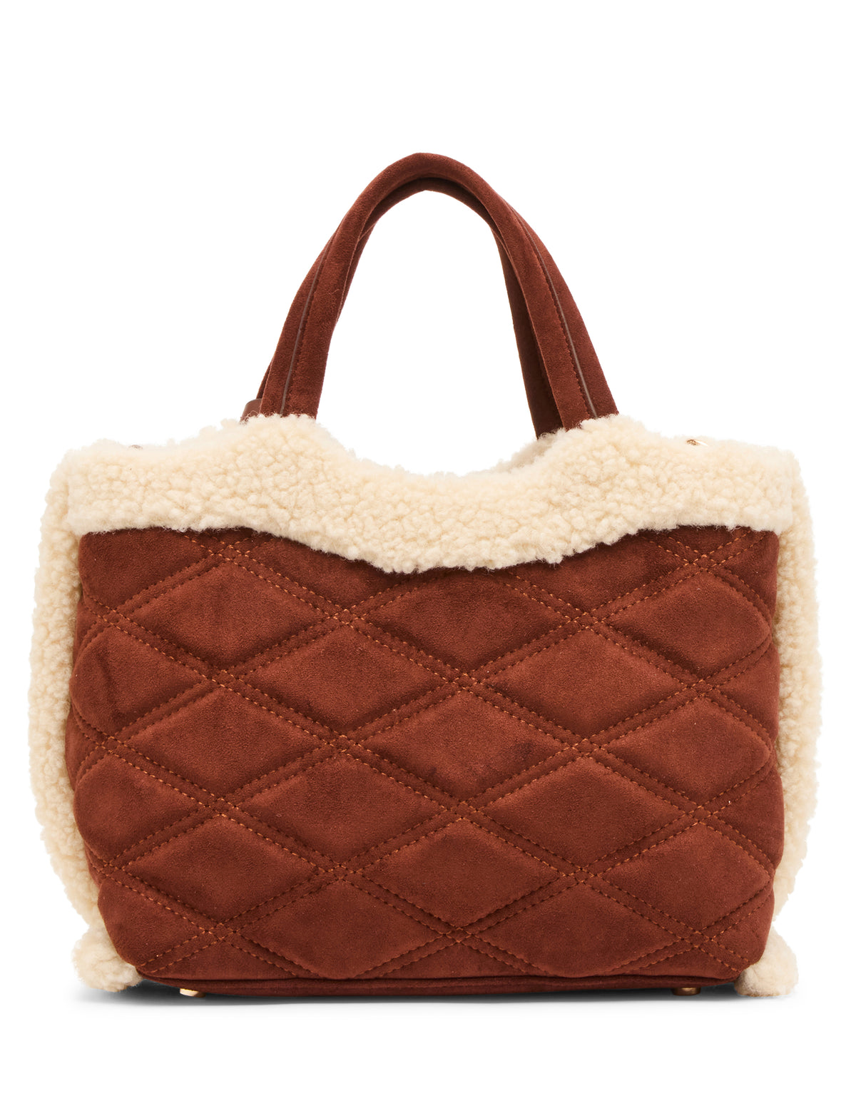 Sherpa Tote Bag with Convertible Strap