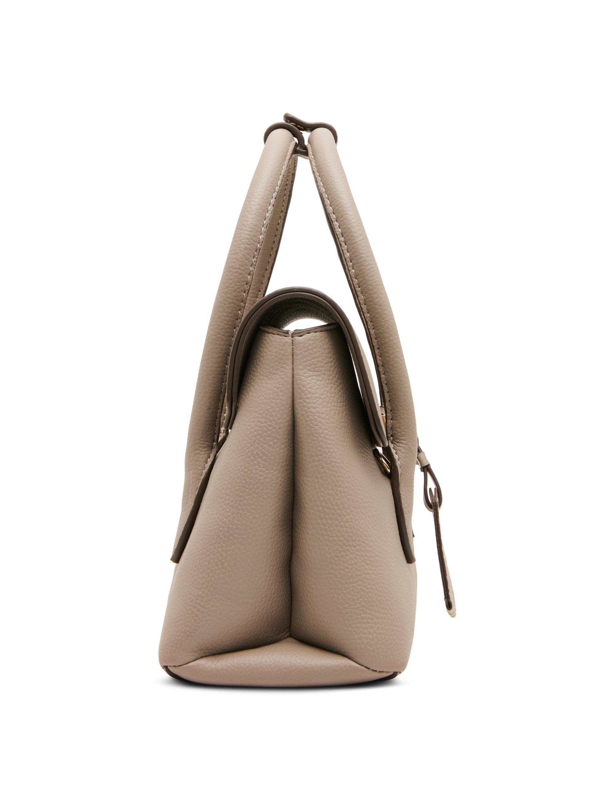 Convertible Strap Turnlock Satchel