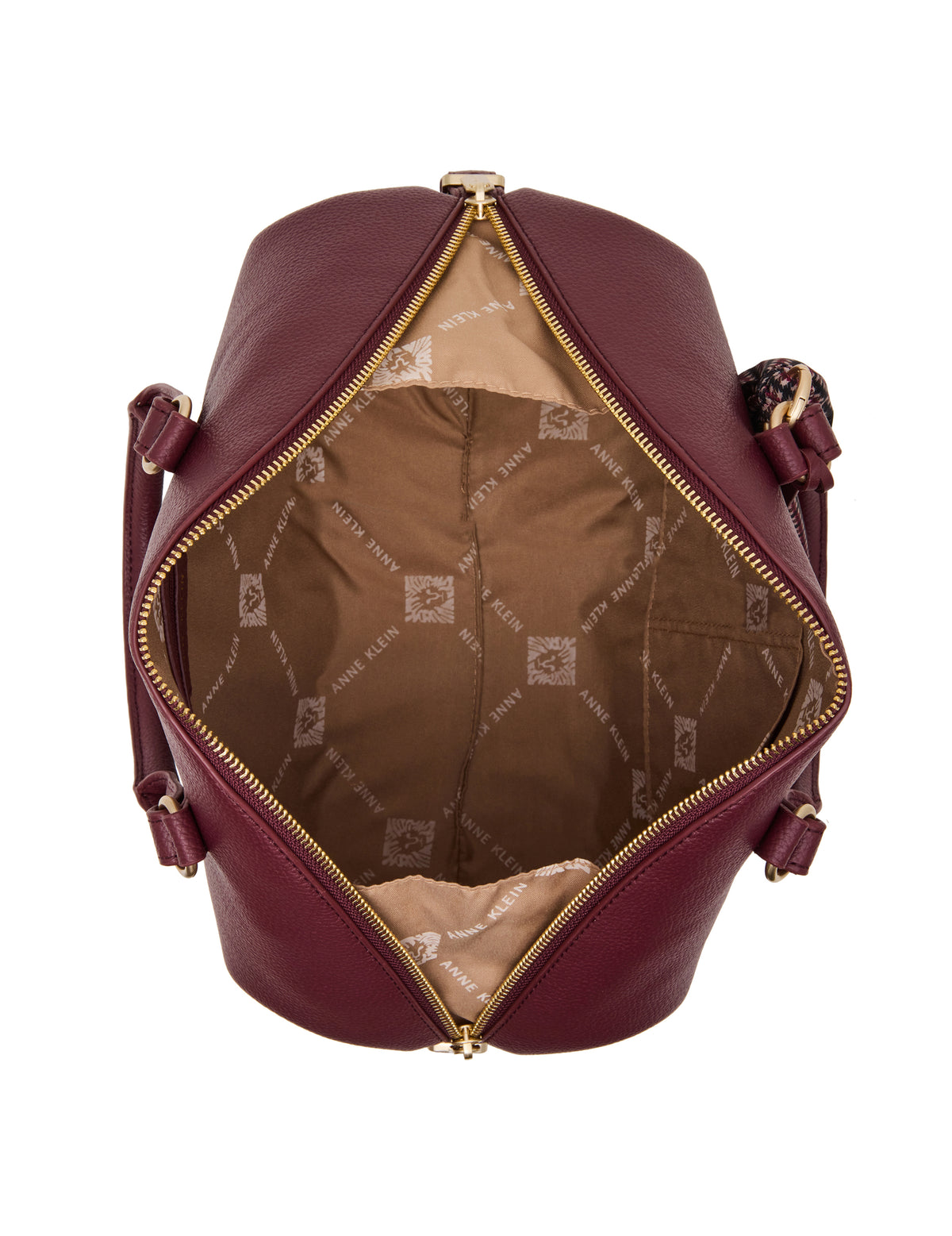 Convertible Bowler Bag with Scarf