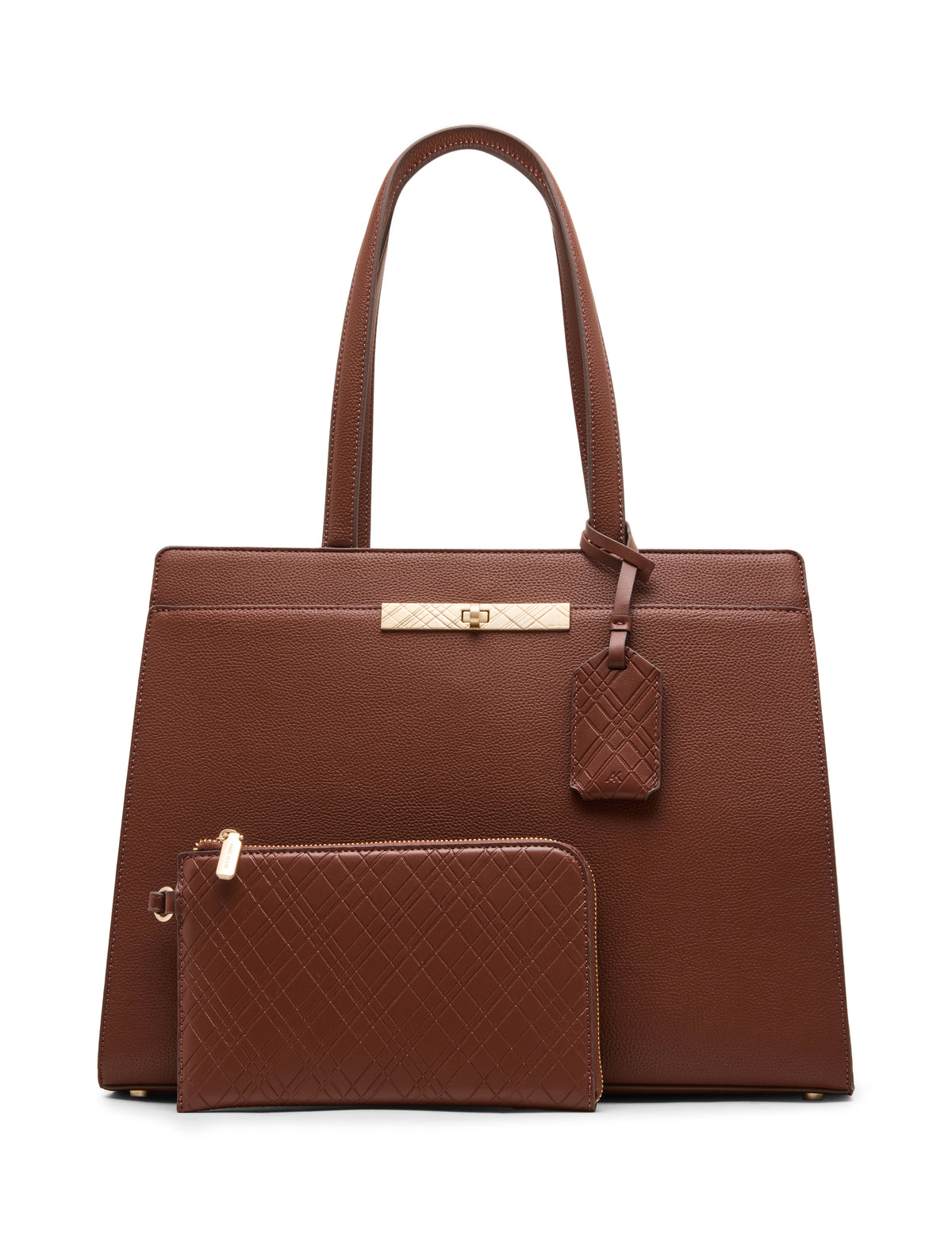 Large Turnlock Tote