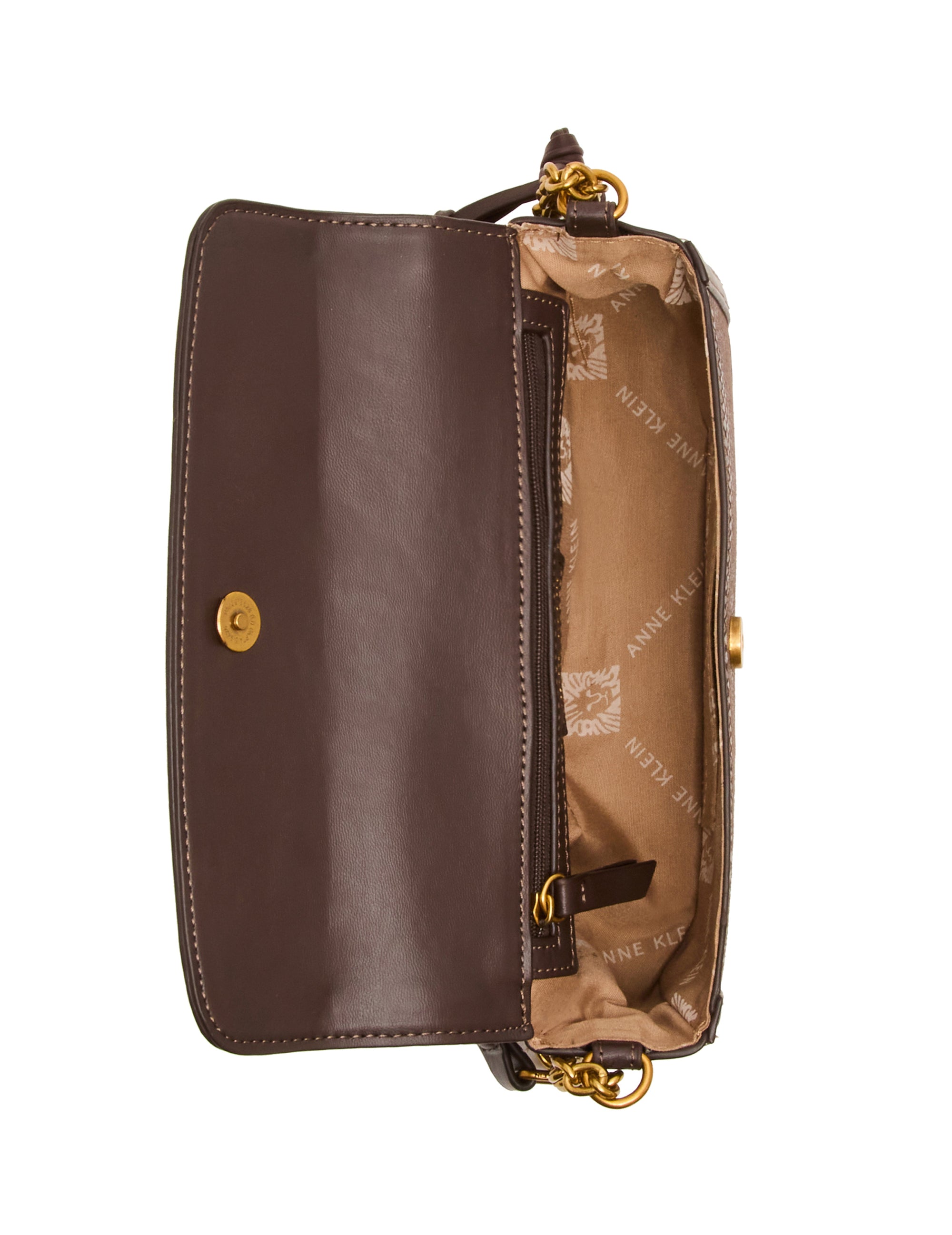Faux Snake Flap Shoulder Bag