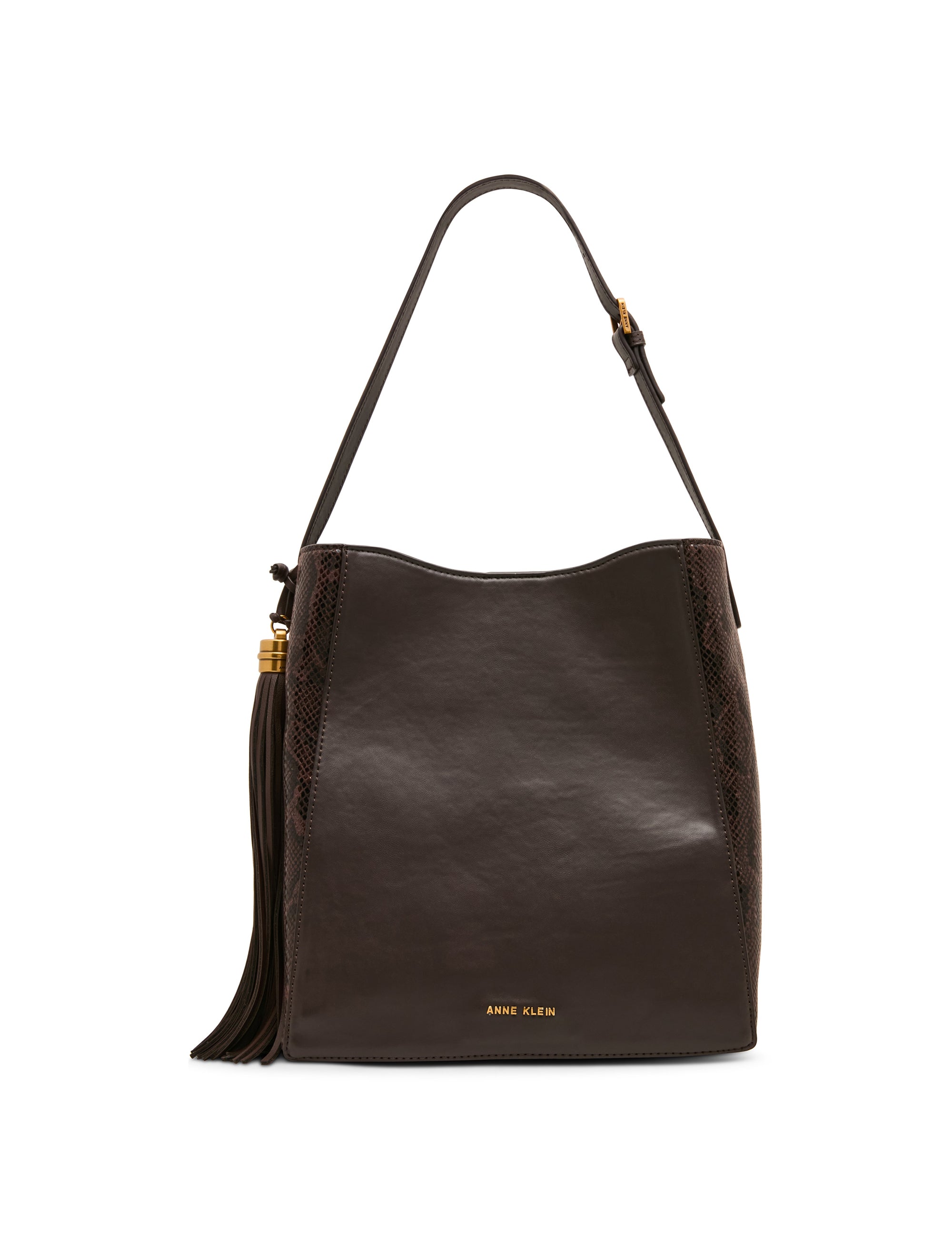 Horsebit Tassel Hobo Bag