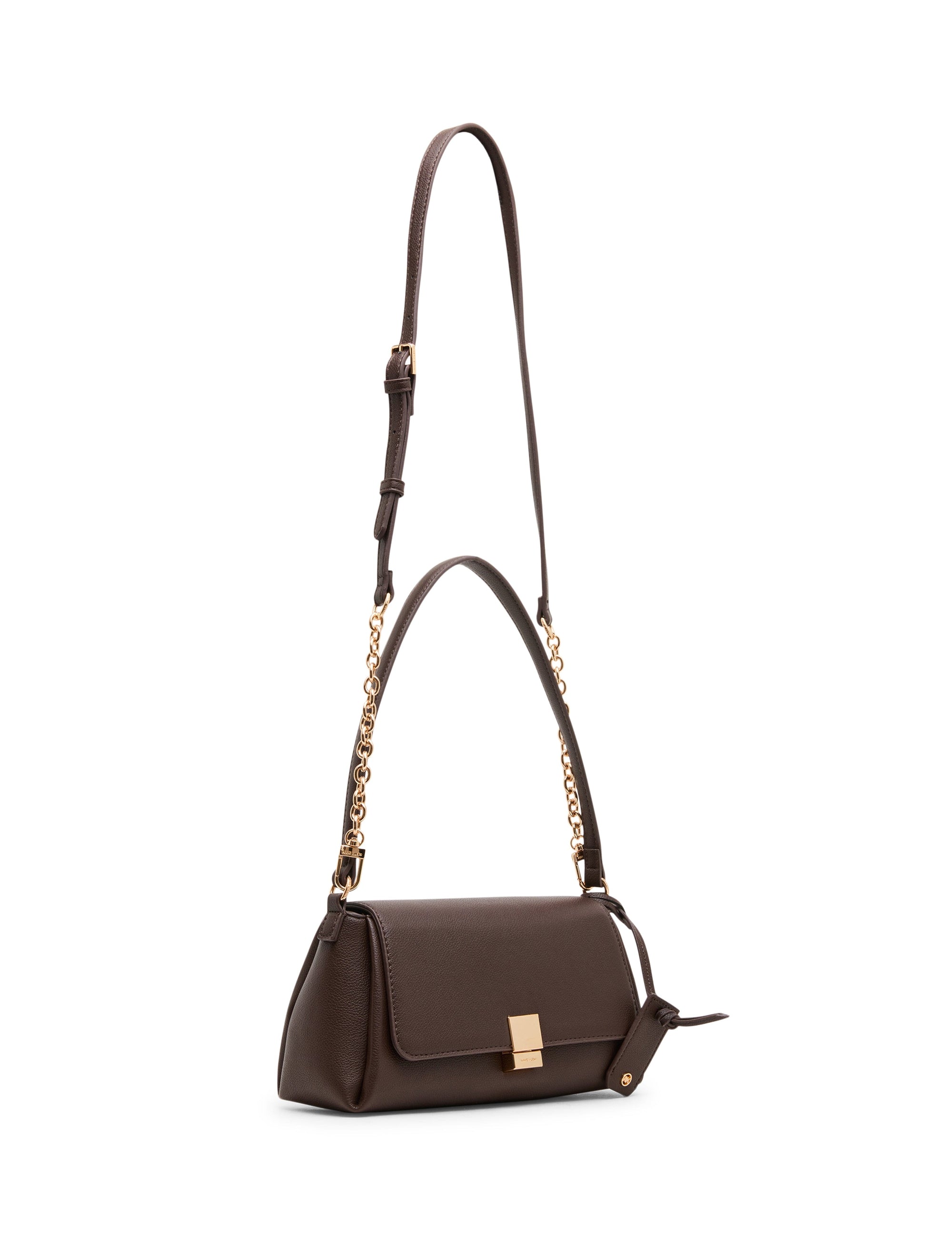 Convertible Strap Flap Shoulder Bag